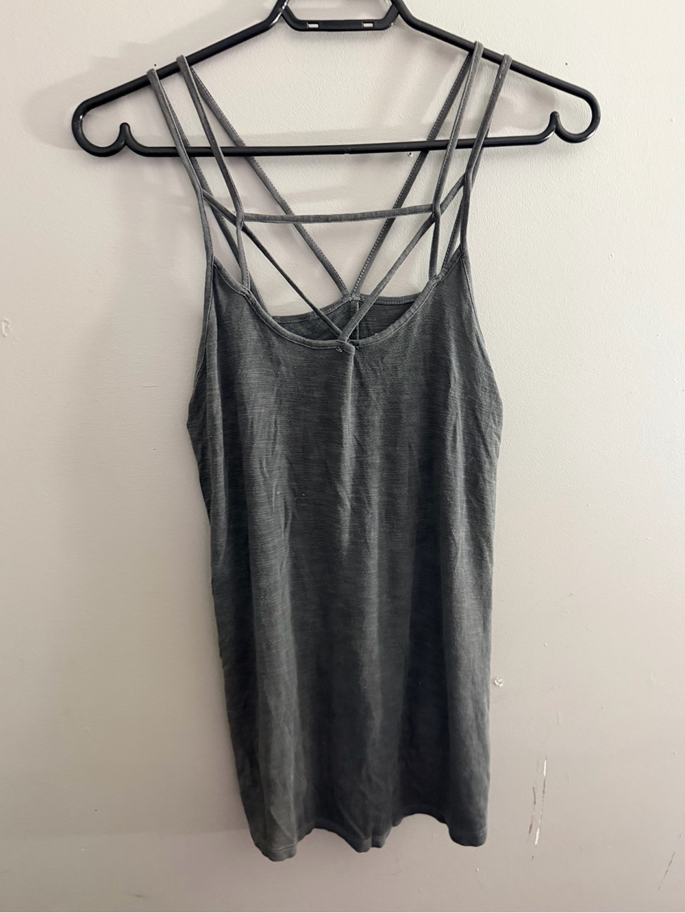 American Eagle Soft and Sexy strappy tank top strap detailing